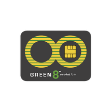 Load image into Gallery viewer, Green 8 Gold mobil 1 stk